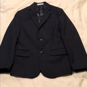 EUC Izod boys suit jacket, size 8 Regular, worn 1x